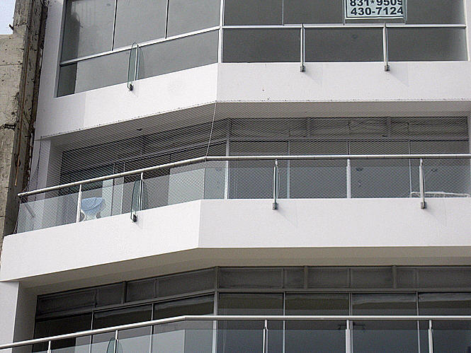Mallas protectoras de balcón